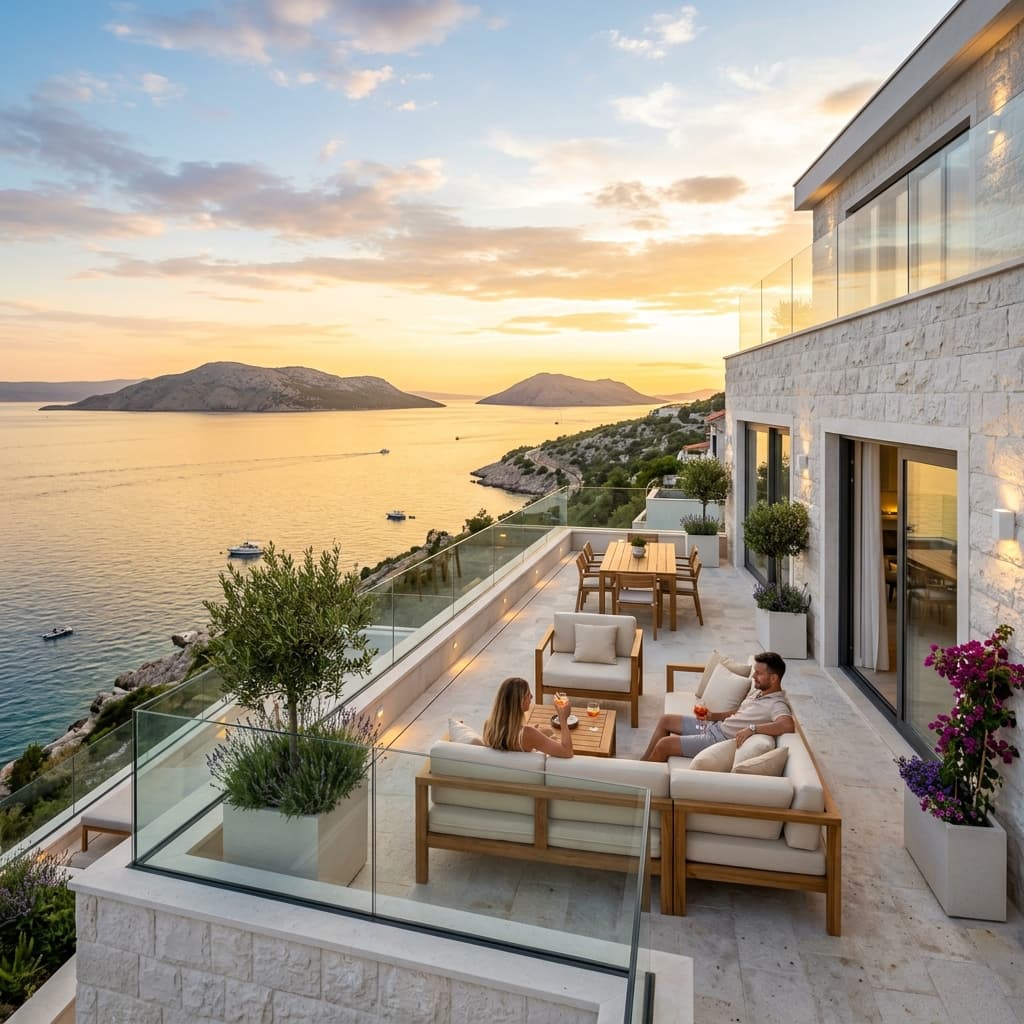 Ekskluzivna kuća na prodaju Senj - Panoramski pogled